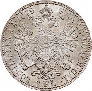 Franz Joseph I., 1 Gulden 1879, Viedeň