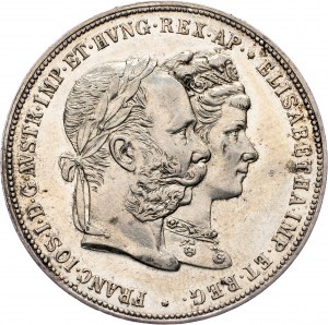 Franz Joseph I., 2 Gulden 1879, Viedeň