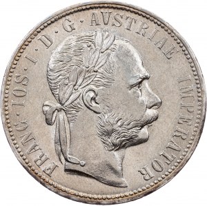 Franz Joseph I., 1 Gulden 1880, Vídeň