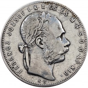 Franciszek Józef I, 1 forint 1880, KB