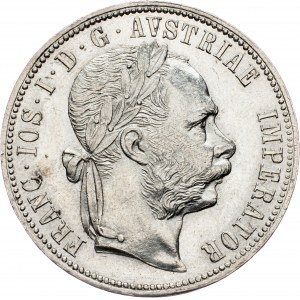 Franz Joseph I., 1 Gulden 1881, Vienna