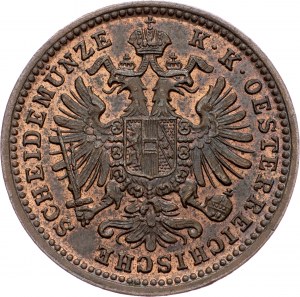 Franz Joseph I., 1 Kreuzer 1885, Vienne