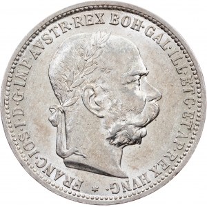 Franz Joseph I., 1 Krone 1893, Vienna