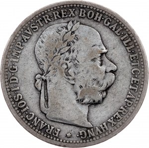 Franz Joseph I., 1 Krone 1897, Wien