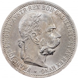 Franz Joseph I., 1 Krone 1898, Wien