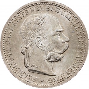 František Jozef I., 1 koruna 1899, Viedeň