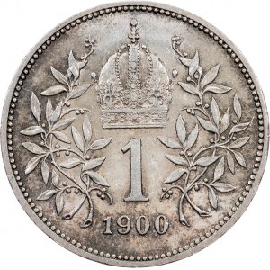 Franz Joseph I., 1 Krone 1900, Wien