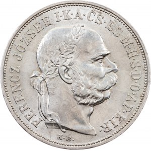 Franz Joseph I., 5 Korona 1900, KB