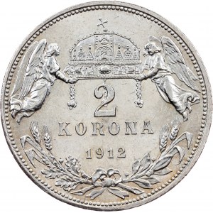 Franz Joseph I., 2 Korona 1912, KB