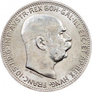 František Jozef I., 1 koruna 1914, Viedeň