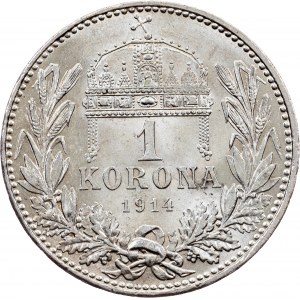 Franz Joseph I., 1 Korona 1914, KB