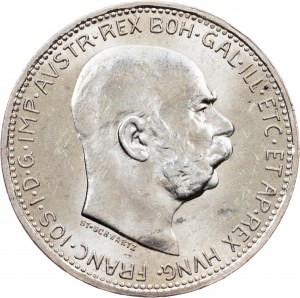 František Josef I., 1 koruna 1915, Vídeň