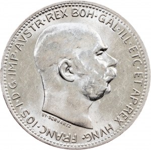 František Jozef I., 1 koruna 1916, Viedeň