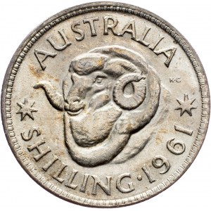 Australia, 1 Shilling 1961