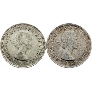 Australia, 1 Shilling 1953, 1956