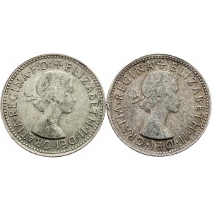 Australie, 1 shilling 1953, 1956