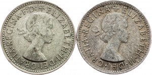 Australia, 1 Shilling 1953, 1956