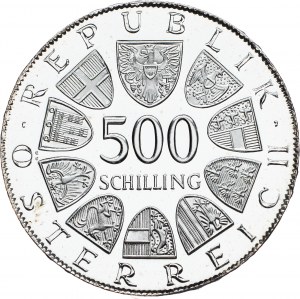 Austria, 500 Schilling 1981, Wiedeń