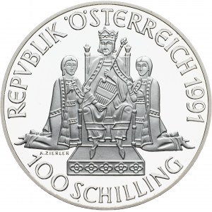 Austria, 100 Schilling 1991, Vienna