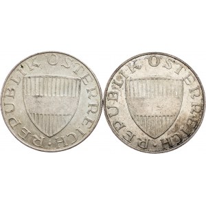 Österreich, 10 Schilling 1967, 1969