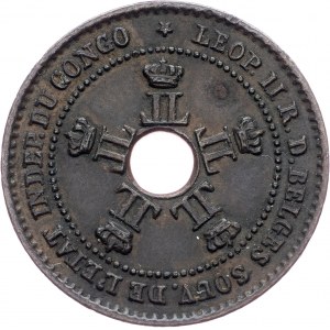 Belgian Congo, 1 Centime 1888