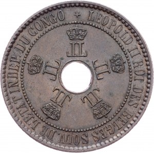 Belgisch-Kongo, 5 Centimes 1894