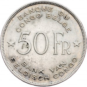 Belgian Congo, 50 Francs 1944, Pretoria