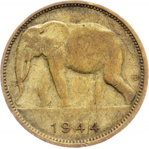Congo Belga, 1 franco 1944