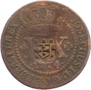 Cobre, 20 Reis 1774