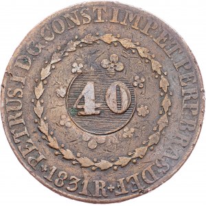 Cobre, 40 Reis 1831