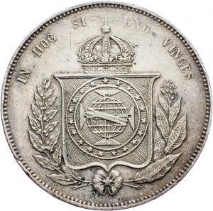 Brazílie, 2000 Reis 1853