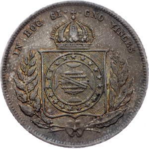 Brazílie, 200 Reis 1856