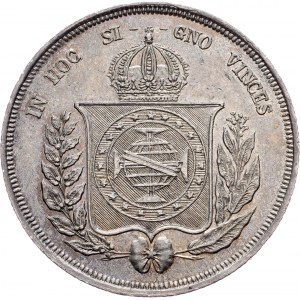 Brazílie, 500 Reis 1856