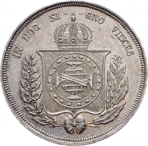 Brazil, 500 Reis 1856