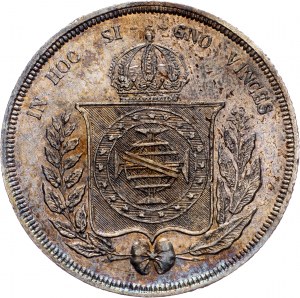 Brazílie, 500 Reis 1857