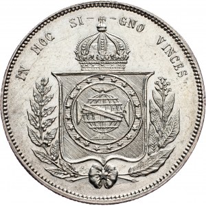 Brazília, 2000 Reis 1858