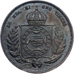 Brésil, 200 Reis 1858