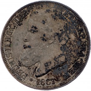 Brazil, 200 Reis 1867