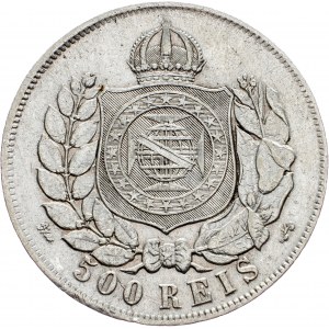 Brazil, 500 Reis 1868