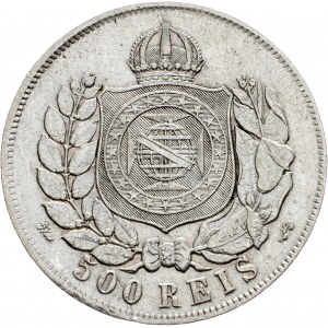 Brazílie, 500 Reis 1868