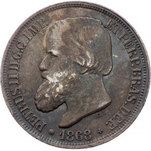 Brésil, 200 Reis 1868