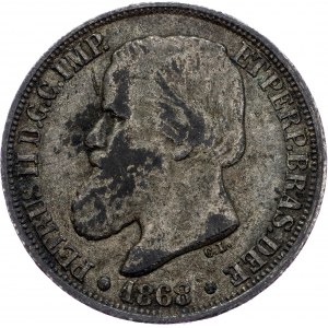 Brazylia, 200 Reis 1868