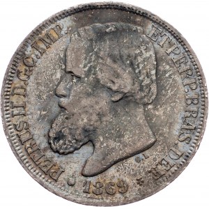 Brazil, 200 Reis 1869
