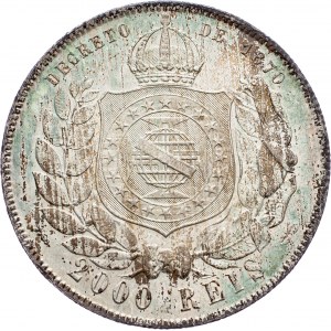 Brazília, 2000 Reis 1888