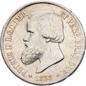 Brazília, 2000 Reis 1888