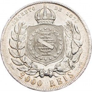 Brazília, 2000 Reis 1888