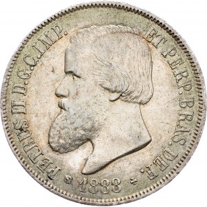 Brazílie, 2000 Reis 1888