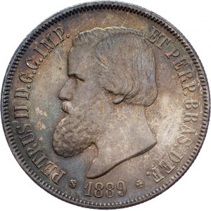 Brazil, 2000 Reis 1889