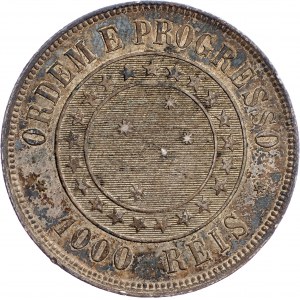 Brazílie, 1000 Reis 1889