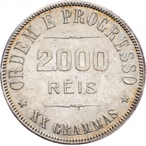 Brazil, 2000 Reis 1906